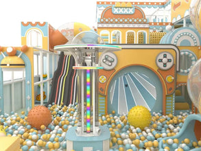 Macaron Style Indoor Playground: A Dreamland for Kids (Real Case) - Funfort Bear