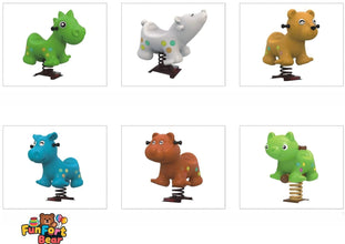 Animal shaped rocking horse combination XMG-E-017 - Funfort Bear