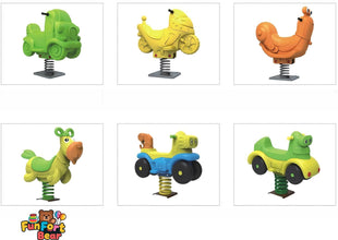 Customized rocking horse - Funfort Bear