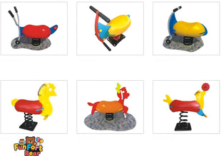 Customized rocking horse - Funfort Bear
