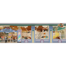 colorful-childrens-playground set QL21-019a - Funfort Bear