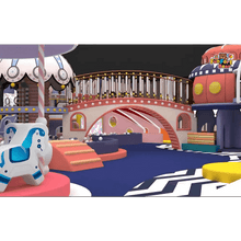 colorful-kids-playground set QL21-001a - Funfort Bear