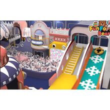 colorful-kids-playground set QL21-001a - Funfort Bear