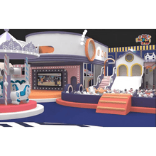 colorful-kids-playground set QL21-001a - Funfort Bear