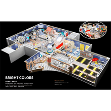 colorful-kids-playground set QL21-017a - Funfort Bear