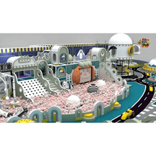 colorful-kids-playground set QL21-027a - Funfort Bear