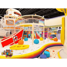 Cosmic Carnival: Rainbow Space Indoor Playground - Funfort Bear