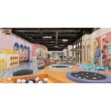 Fairy Tale Carnival: Retro Town Indoor Playground - Funfort Bear