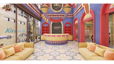 Fairy Tale Carnival: Retro Town Indoor Playground - Funfort Bear