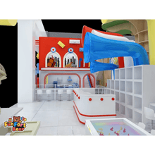 Mini City Adventure Indoor Playground - Funfort Bear