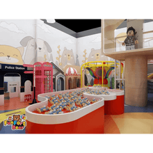 Mini City Adventure Indoor Playground - Funfort Bear
