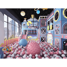 Monster Galaxy: Pink-Blue Themed Indoor Playground - Funfort Bear