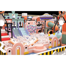 naughty-castle-playground QL21-023a - Funfort Bear