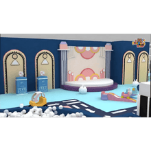 Space Adventure Kids Playground Set QL21-007A - Funfort Bear