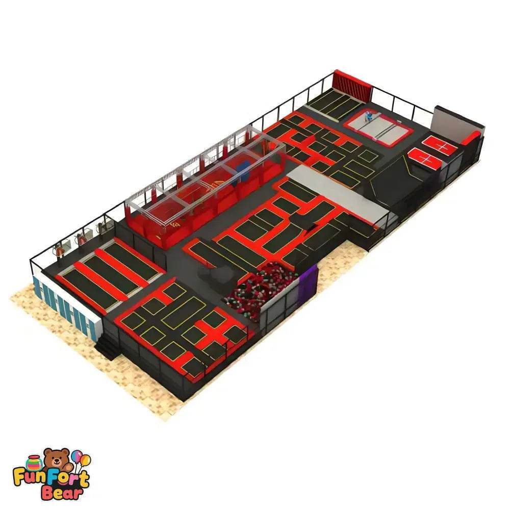Super Trampoline Series XMG-C-0078 - Funfort Bear