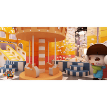 Whimsy Town: Xiao Xiao Ya Themed Indoor Playground - Funfort Bear