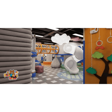 Wonder Galaxy: Blue-Orange Themed Indoor Playground - Funfort Bear